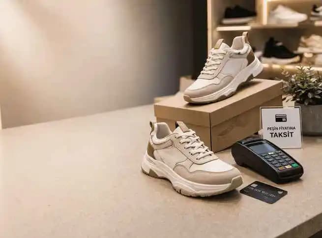 Toptan ayakkabı peşin fiyatına taksit kampanya görseli