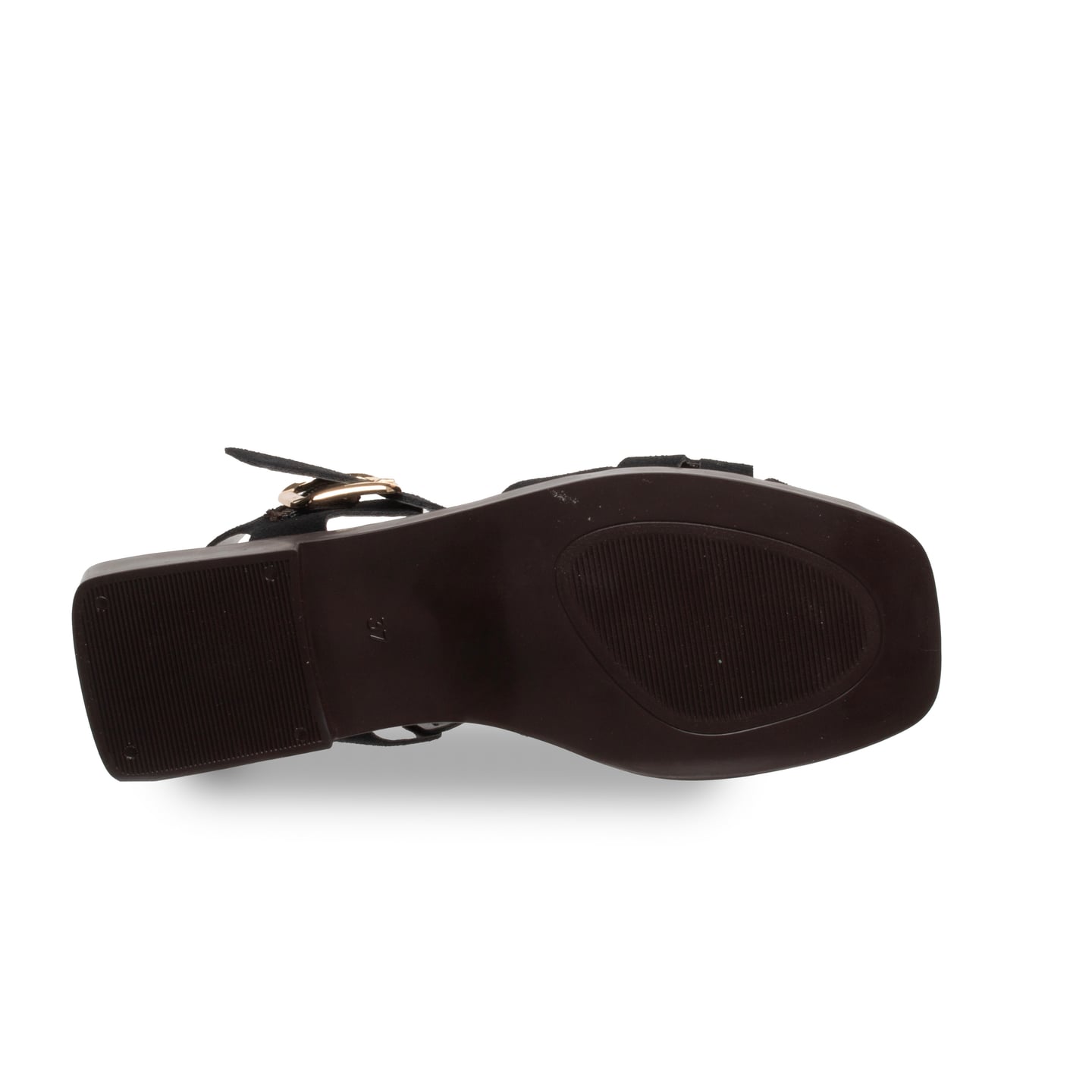 Düz Terlik – Siyah – Rahat Kalıp – Deri Tozu Kaplama – Konfor Taban - Renk: Siyah - Fotoğraf 4 / 4