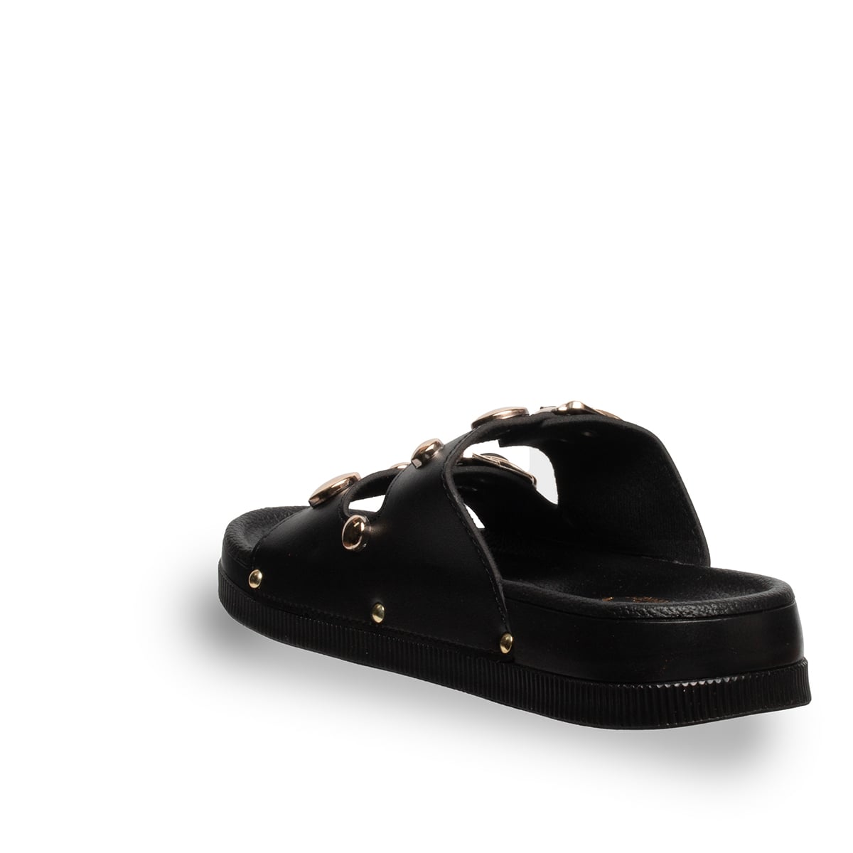 Poleriastan Tabanlı Esnek Yapılı 50.000 Adım Testli Terlik - Renk: Siyah - Fotoğraf 3 / 4