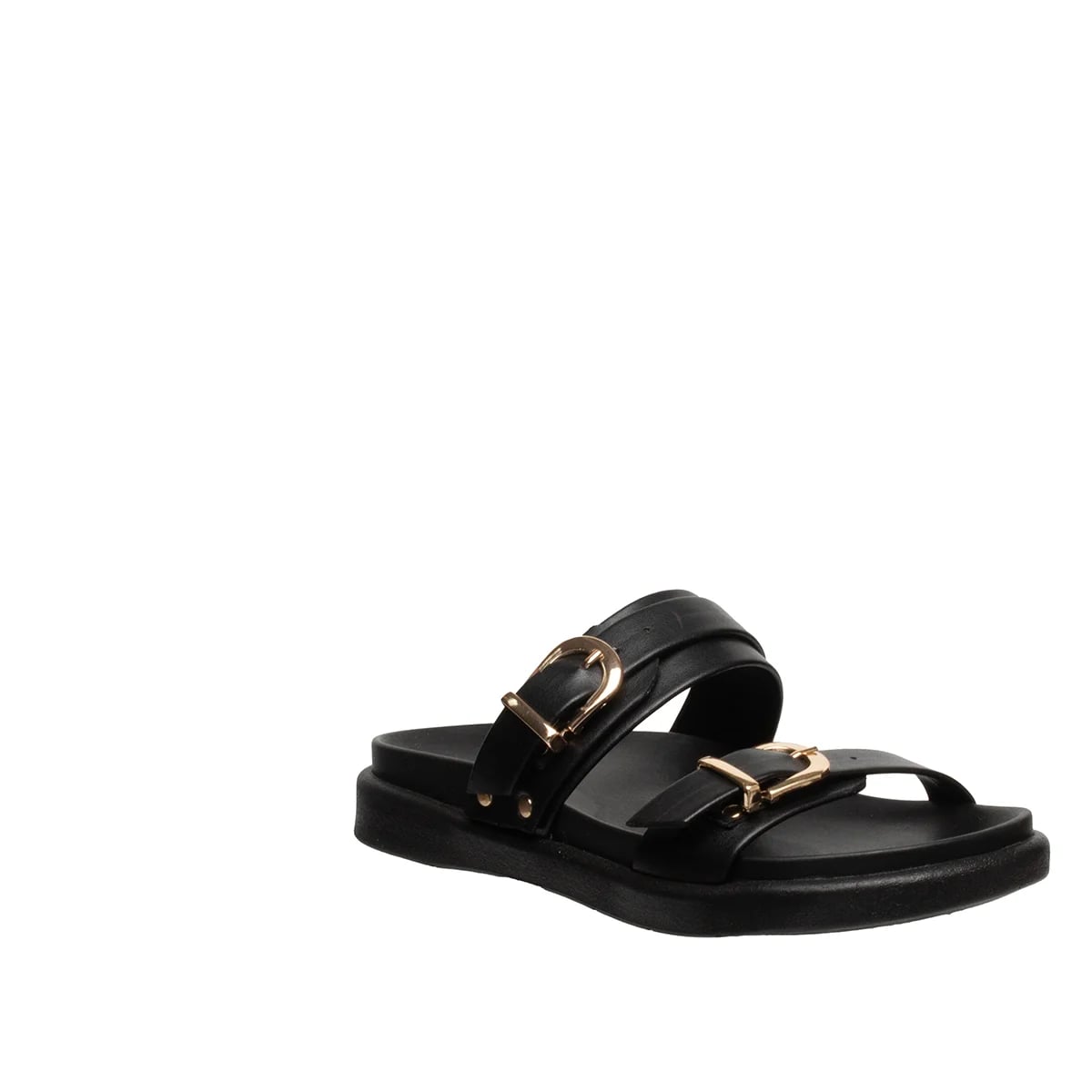 Kadın Düz Terlik Siyah Yazlık Model - Renk: Siyah - Fotoğraf 2 / 4