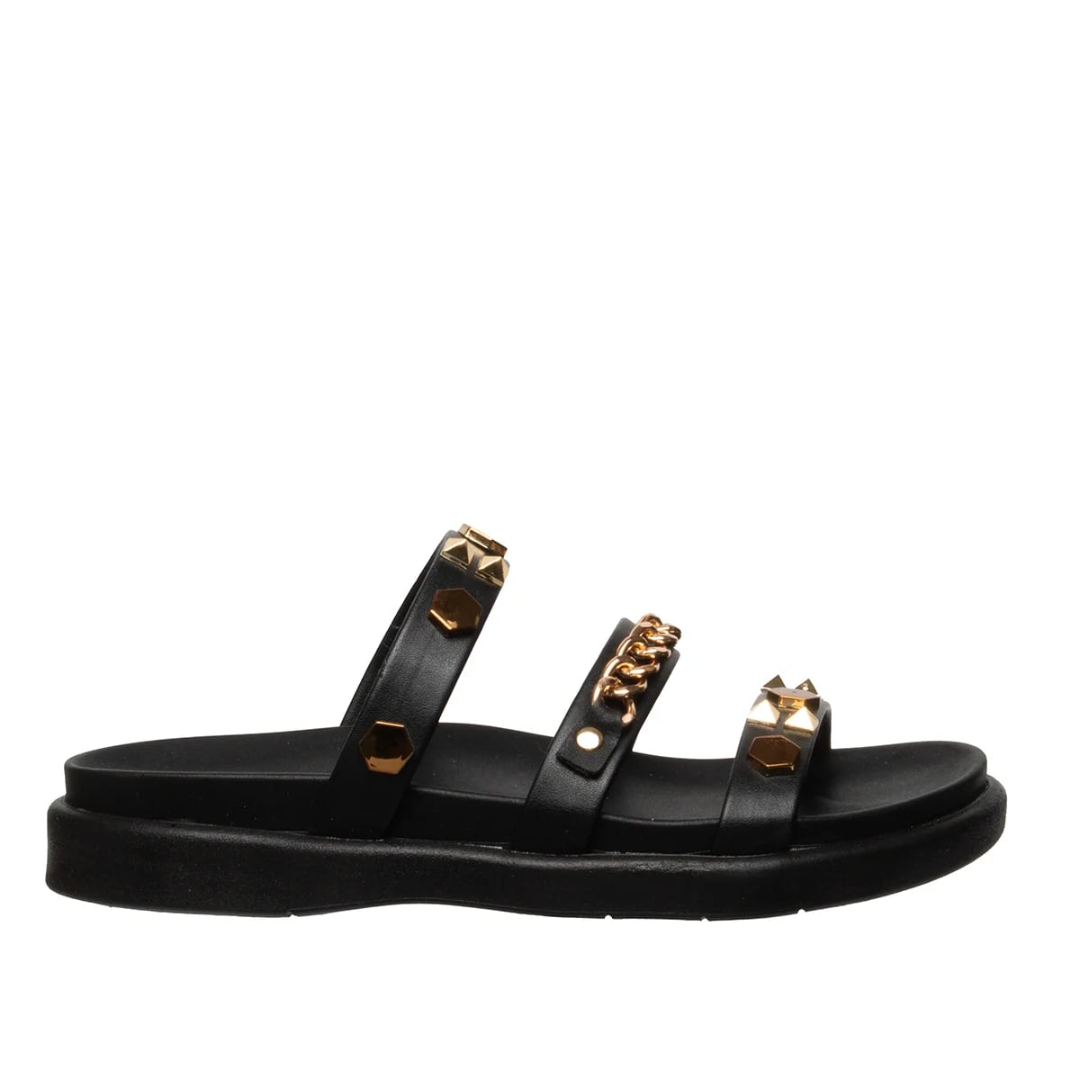 Kadın Düz Terlik Siyah Yazlık Model - Renk: Siyah - Fotoğraf 1 / 4