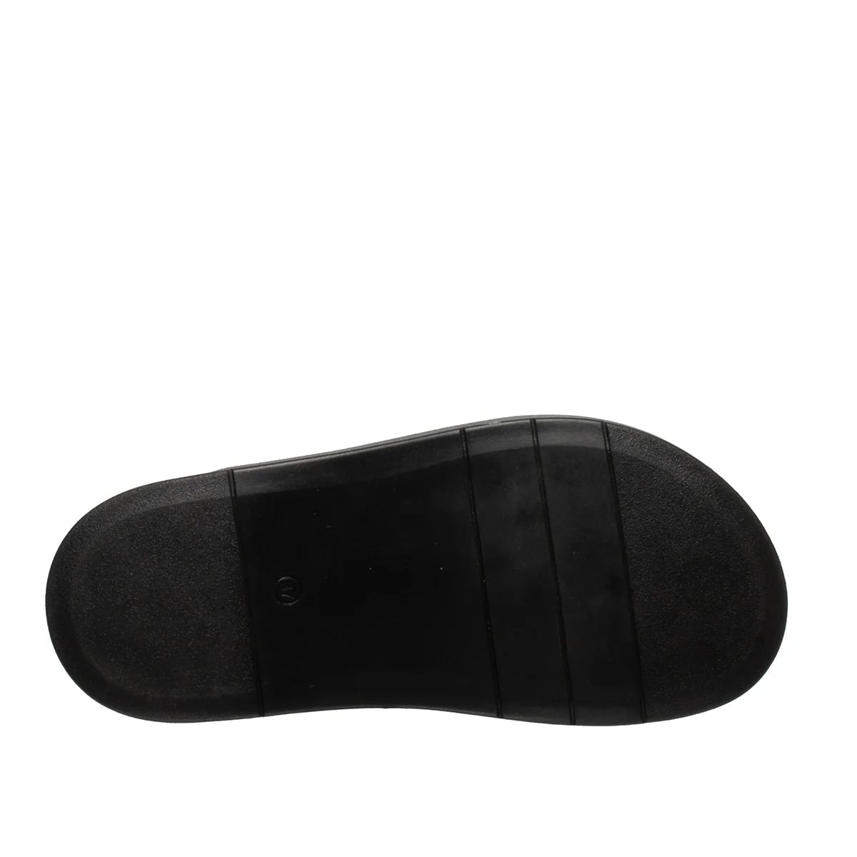 Kadın Düz Terlik Siyah Süet Dokulu - Renk: Siyah - Fotoğraf 4 / 4