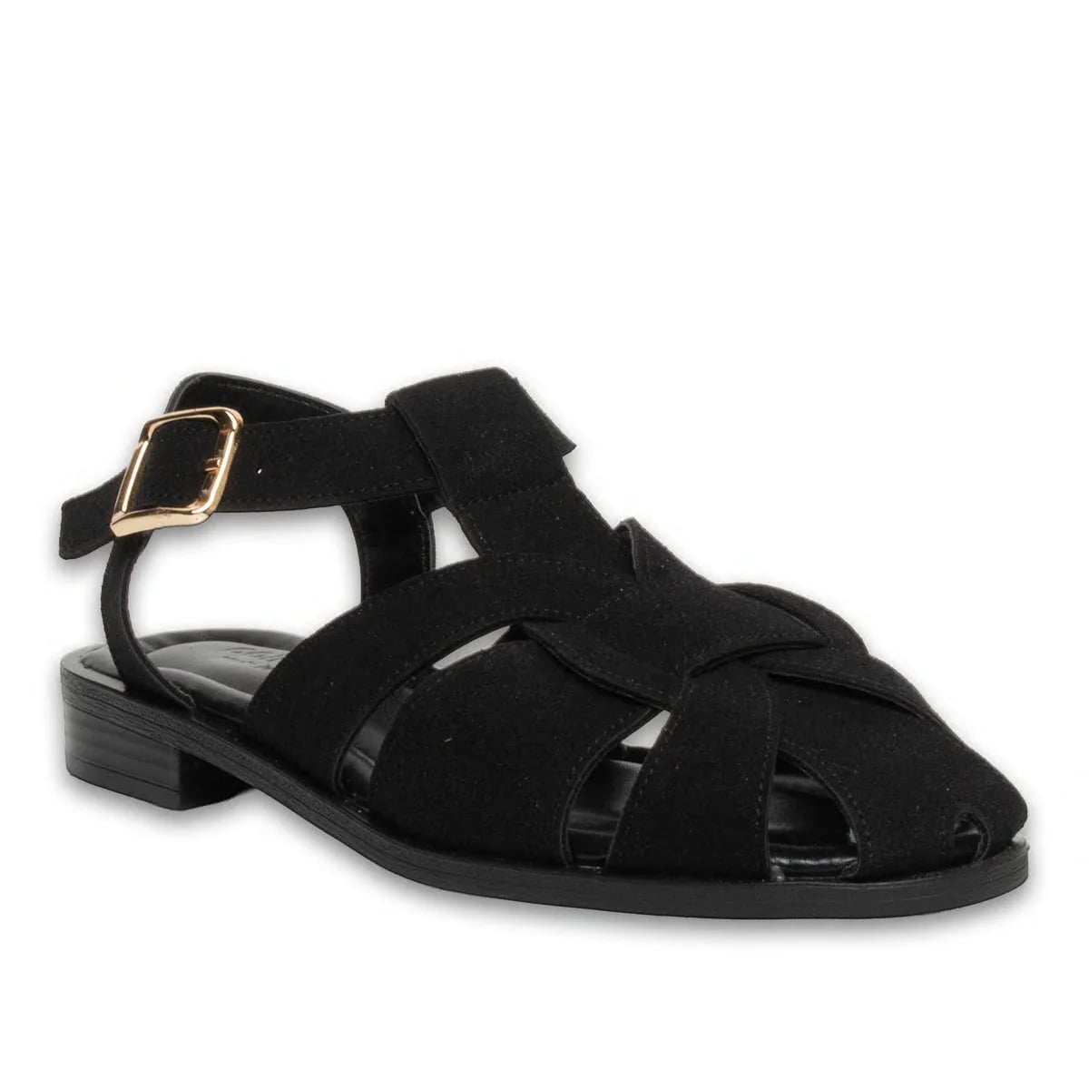 Siyah Düz Sandalet – Günlük & Plaj Kullanımına Uygun, Hafif ve Rahat - Renk: Siyah - Fotoğraf 2 / 4