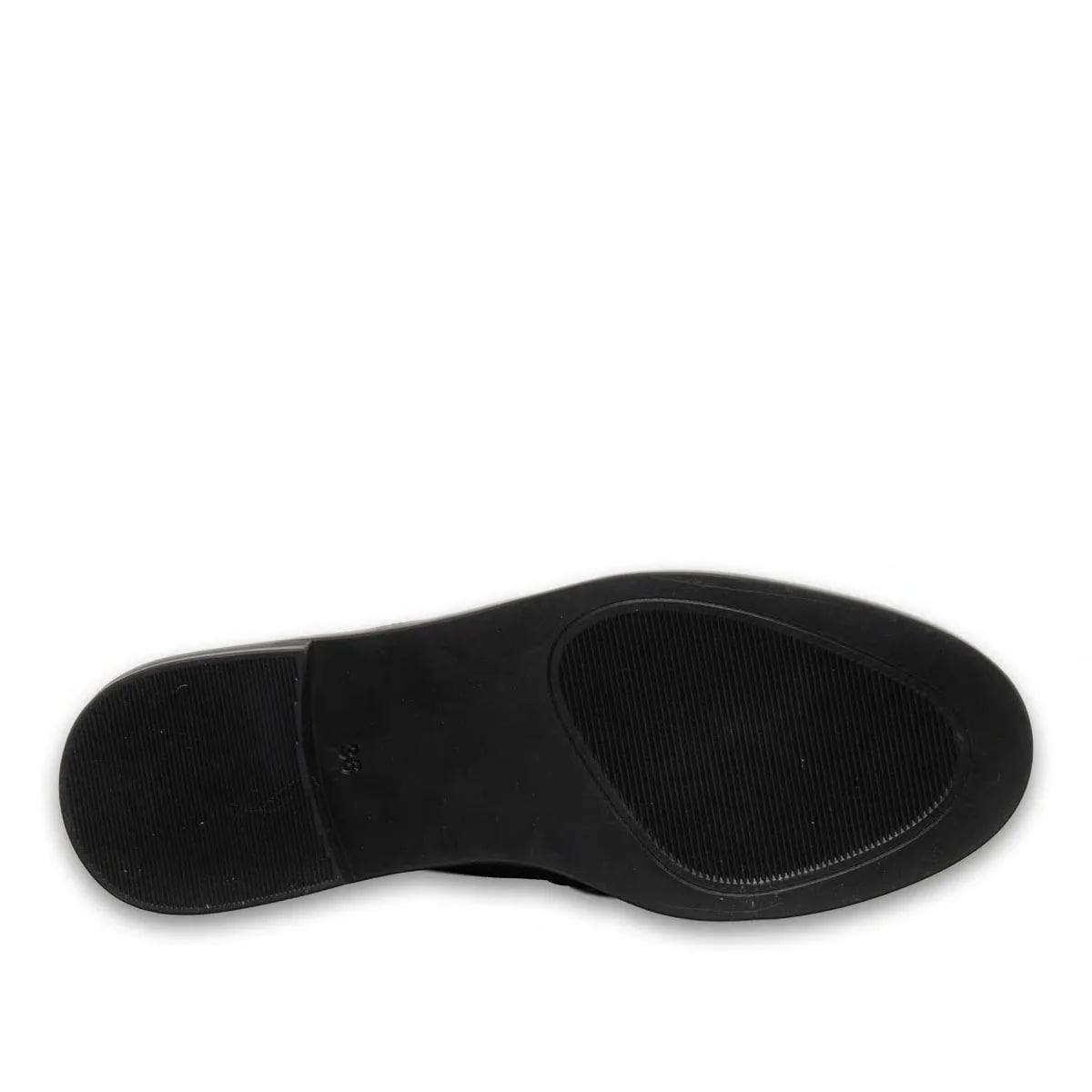 Toptan Siyah Özel Tokalı Kadın Günlük Casual - Suni Deri - Renk: Siyah - Fotoğraf 4 / 4