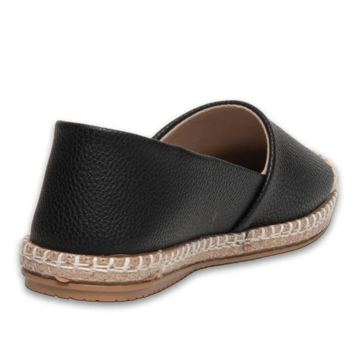 Siyah Kadın Espadril - Cilt - Renk: Siyah - Fotoğraf 3 / 3