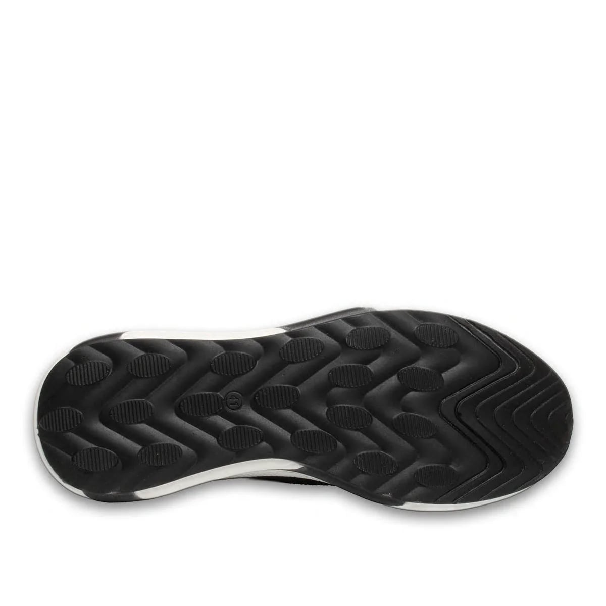 Siyah-Beyaz Erkek Spor Sneaker – Bağcıklı, Günlük Kullanıma Uygun, Rahat Tabanlı Toptan Ayakkabı - Renk: Siyah-Beyaz - Fotoğraf 4 / 4