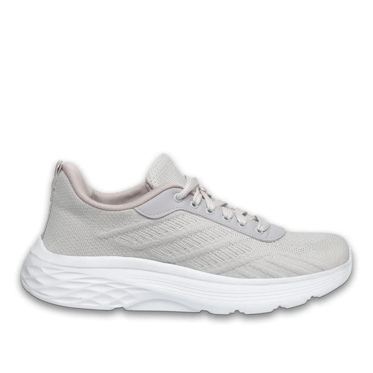 Gri Tekstil Bağcıklı Erkek Spor Sneaker | Toptan Satışa Uygun - Renk: Gri - Fotoğraf 1 / 4