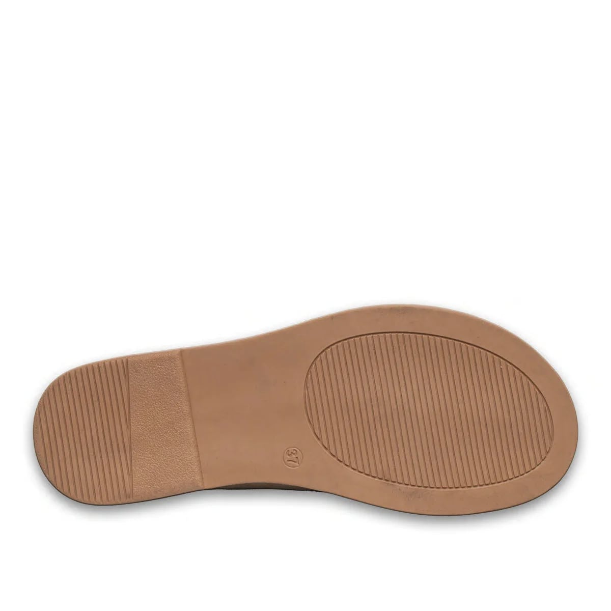 Bej Süet Dokulu Kadın Loafer – Klasik Model | 6 Renk Seçeneği ile Toptan - Renk: Bej - Fotoğraf 4 / 4