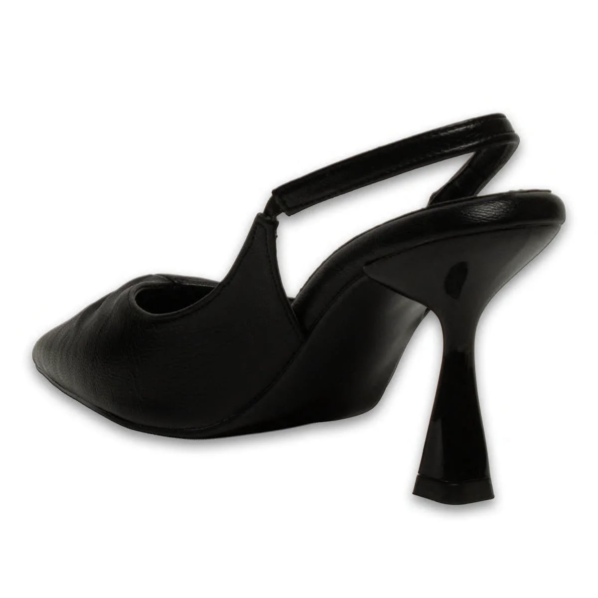 Siyah Kadın Stiletto – Zarif ve Şık Topuklu Model – Toptan - Renk: Siyah - Fotoğraf 3 / 4