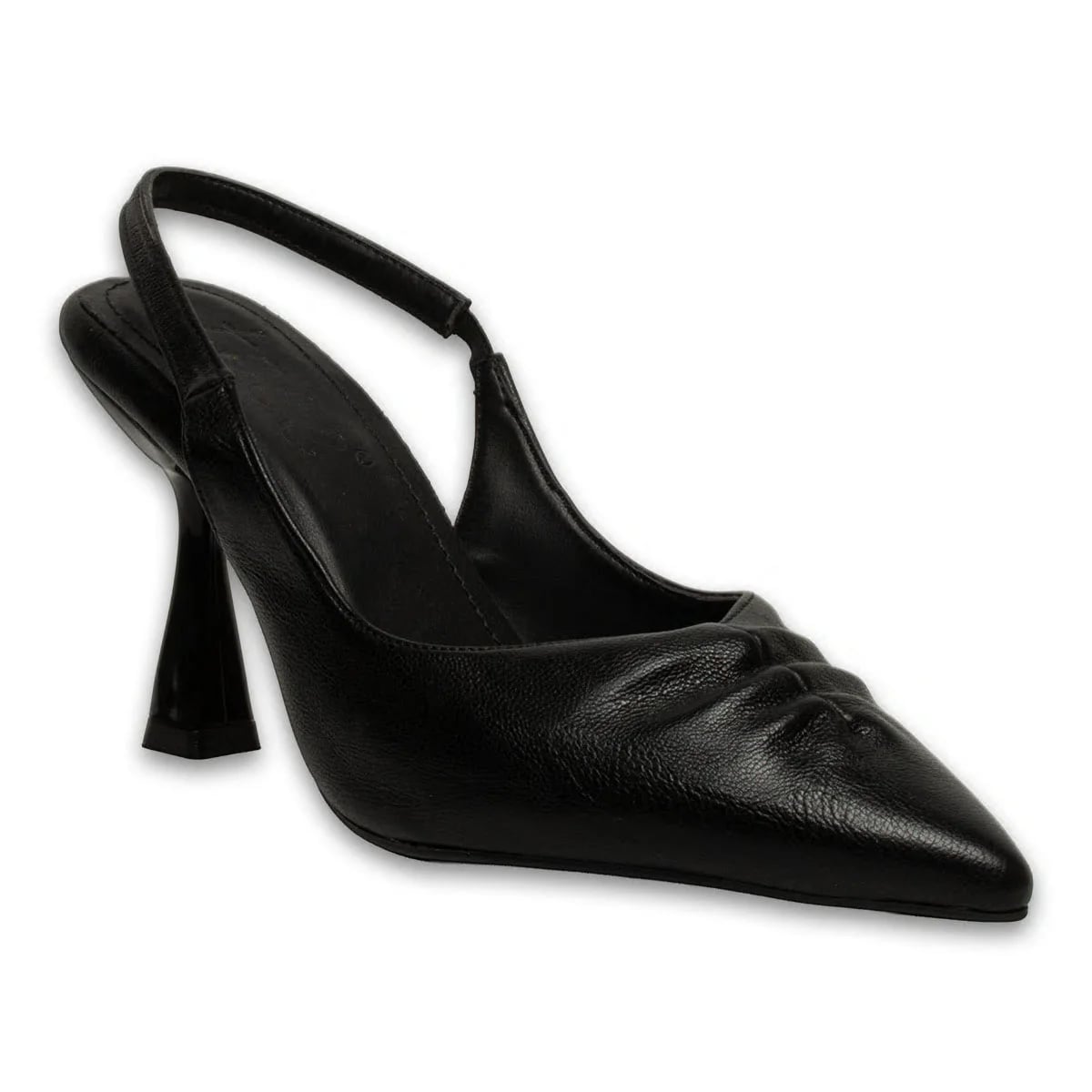 Siyah Kadın Stiletto – Zarif ve Şık Topuklu Model – Toptan - Renk: Siyah - Fotoğraf 2 / 4