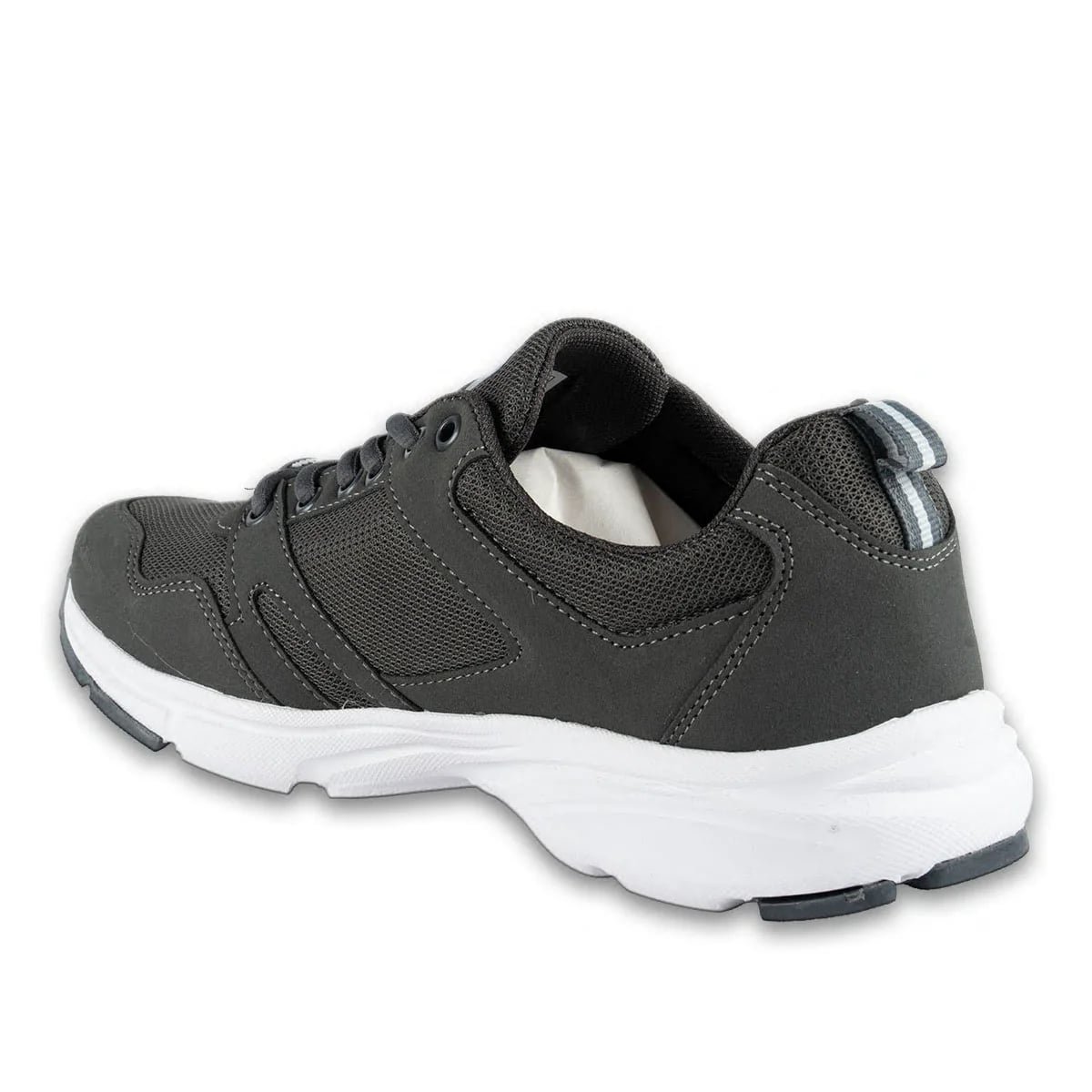 Letoon Füme Spor Sneaker – Günlük Kullanıma Uygun Rahat ve Modern Toptan Model - Renk: Füme - Fotoğraf 3 / 4