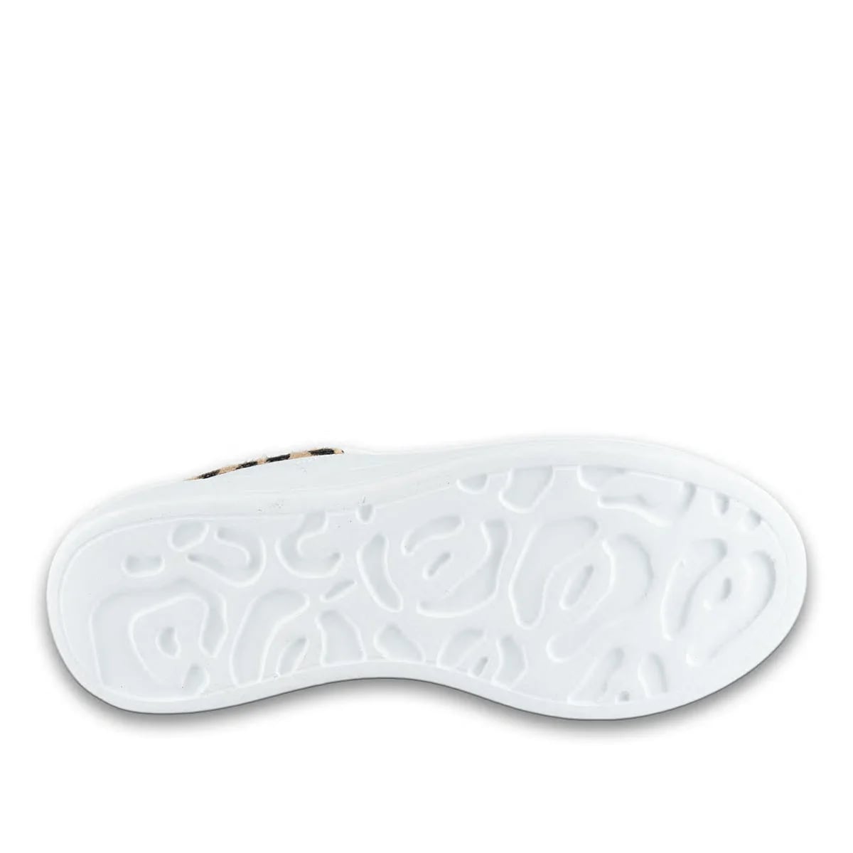 Letoon Leopar Desenli Kadın Spor Sneaker – Bağcıklı Şık Toptan Model - Renk: Leopar - Fotoğraf 4 / 4