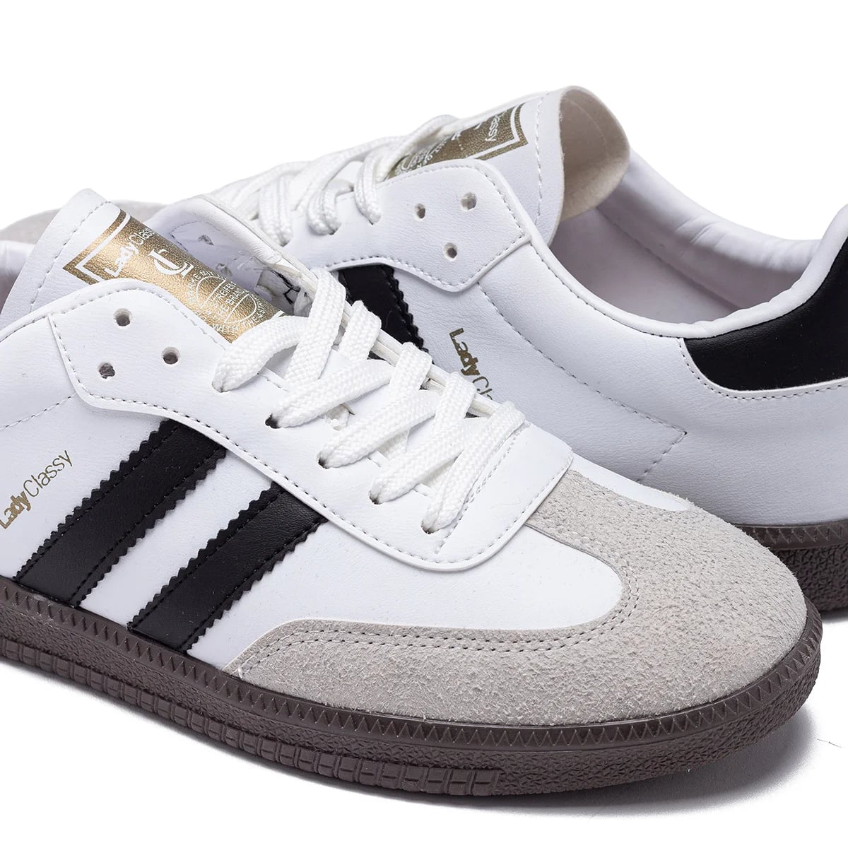 Bağcıklı Kadın Sneaker Beyaz Model – Günlük Kullanım İçin Rahat ve Şık Tasarım - Renk: Beyaz - Fotoğraf 4 / 5