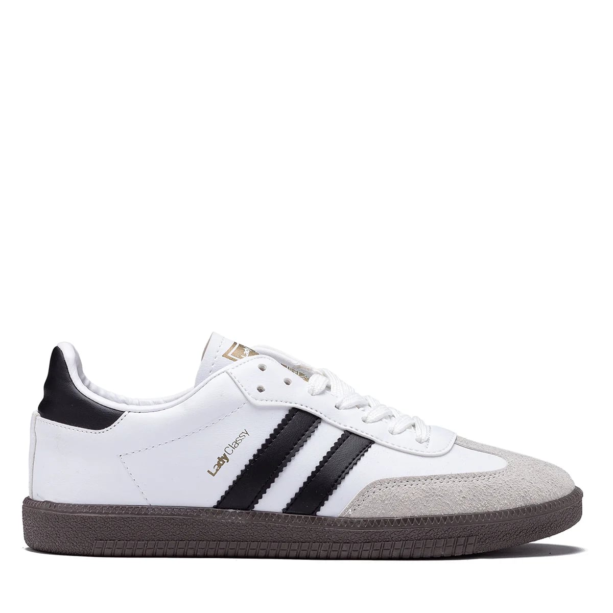 Bağcıklı Kadın Sneaker Beyaz Model – Günlük Kullanım İçin Rahat ve Şık Tasarım - Renk: Beyaz - Fotoğraf 3 / 5